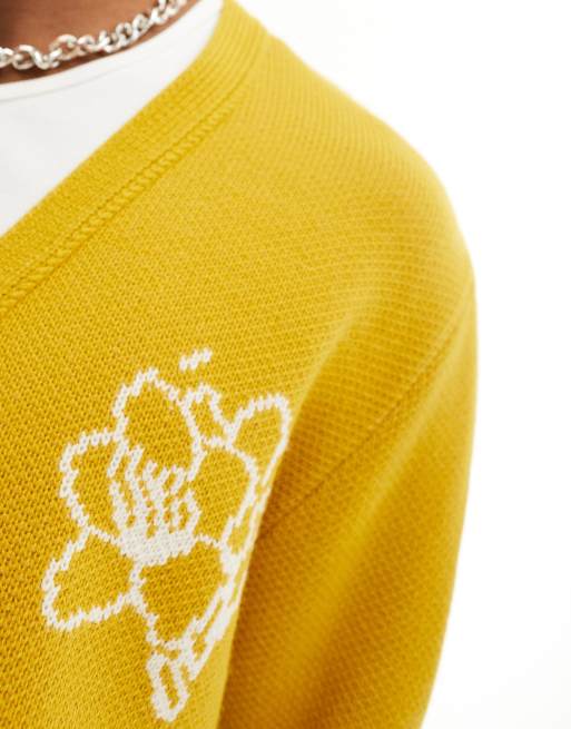 Asos mustard cardigan store
