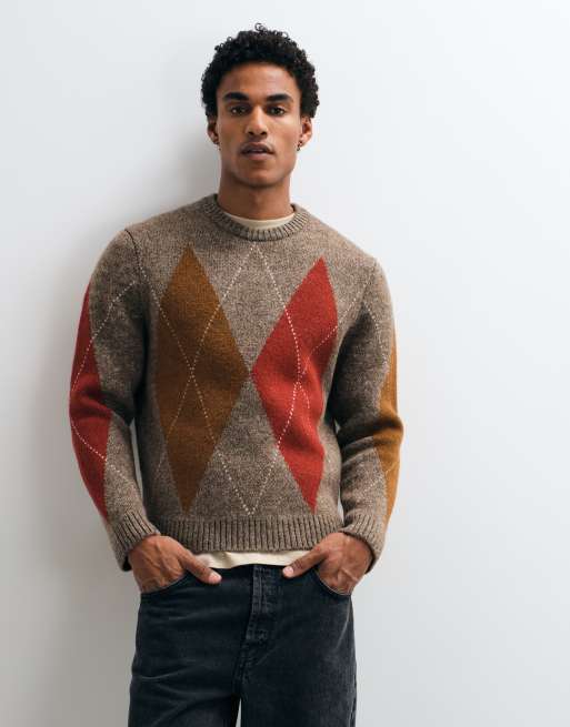 ASOS DESIGN relaxed knitted crew jumper, 3 of 5