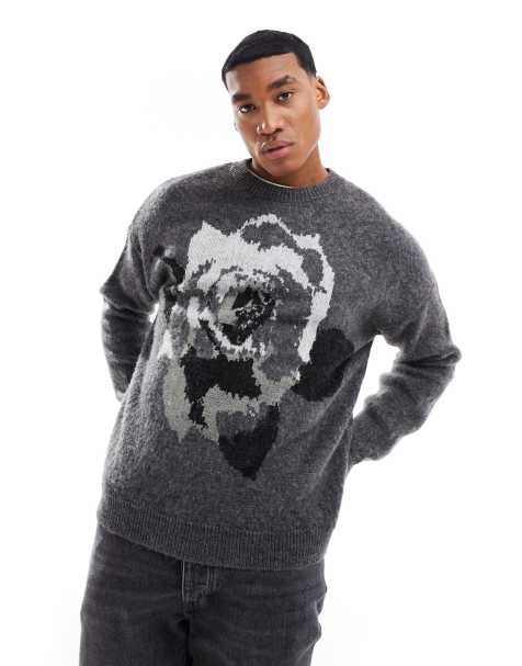 Mens graphic clearance jumpers