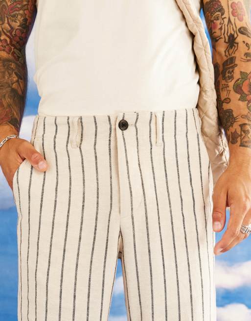 Asos mens hot sale striped pants