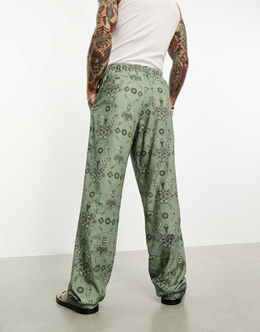 Asos linen pants sale