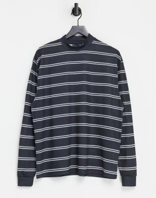 asos striped long sleeve top