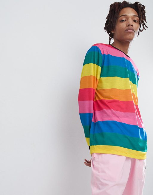 Asos store rainbow top