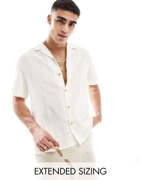 Striped Short Sleeve Button Up, Shop Now at Pseudio!