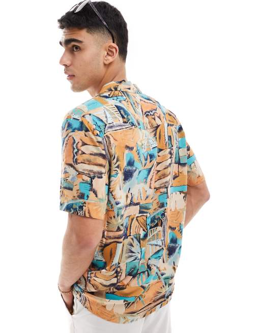 Asos hawaiian dress top