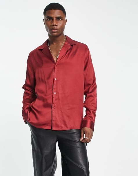 Satin shirt outlet outfits