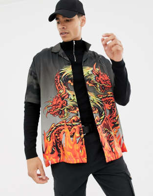 asos dragon shirt