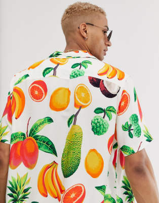 mens shirts with fruit on them
