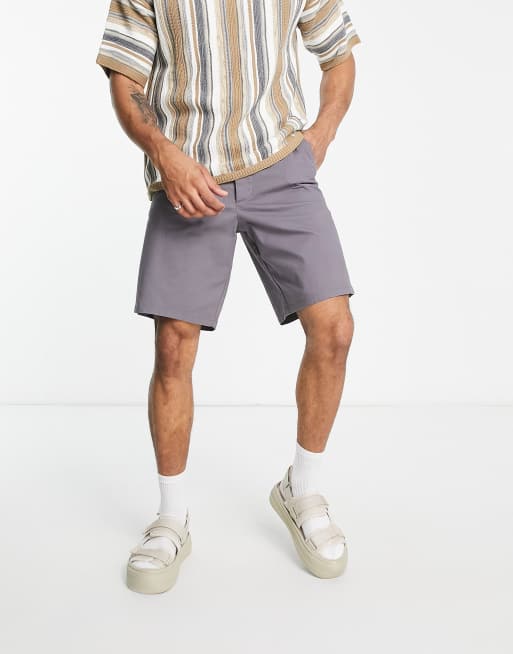 Charcoal cheap chino shorts