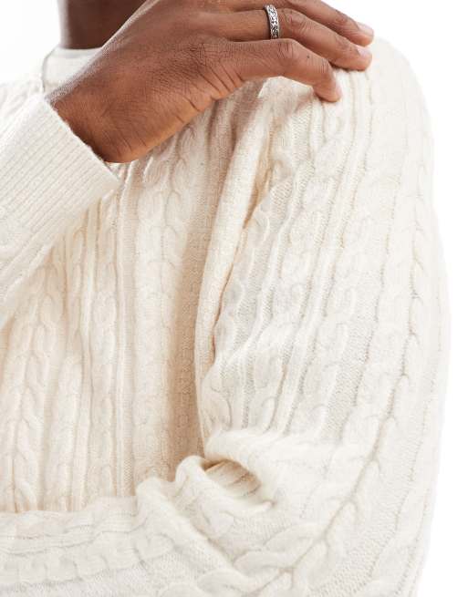 トップス Essential Classic Cable Knit Set ZESICA Cable Knit Pullover Tops and Drawstring Shorts Lounge