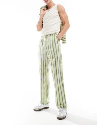 Asos mens striped trousers shop