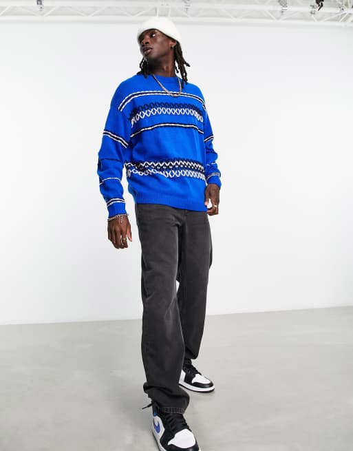 Asos blue sweater best sale