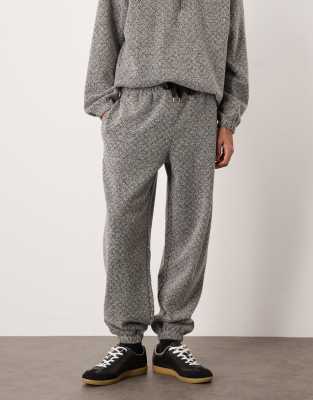 Asos Design Relaxed Sweatpants In Brown