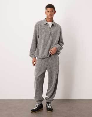 Asos Design Relaxed Sweatpants In Brown