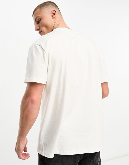 ASOS DESIGN color block t-shirt with pocket detail