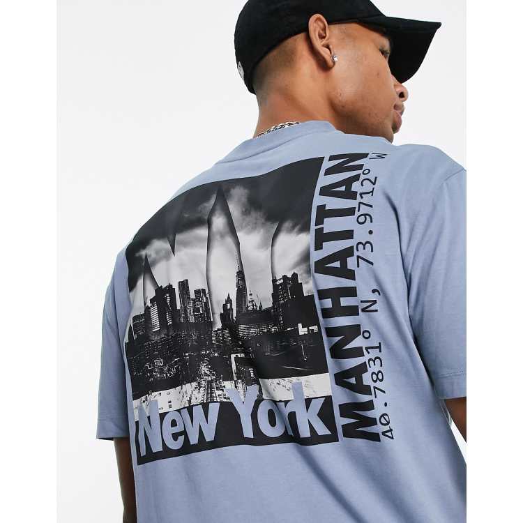 Nike New York Yankees Drive Fit Athletic Navy Blue Top T Shirt - Sz M