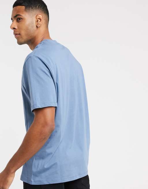 ASOS DESIGN relaxed t-shirt in blue | ASOS