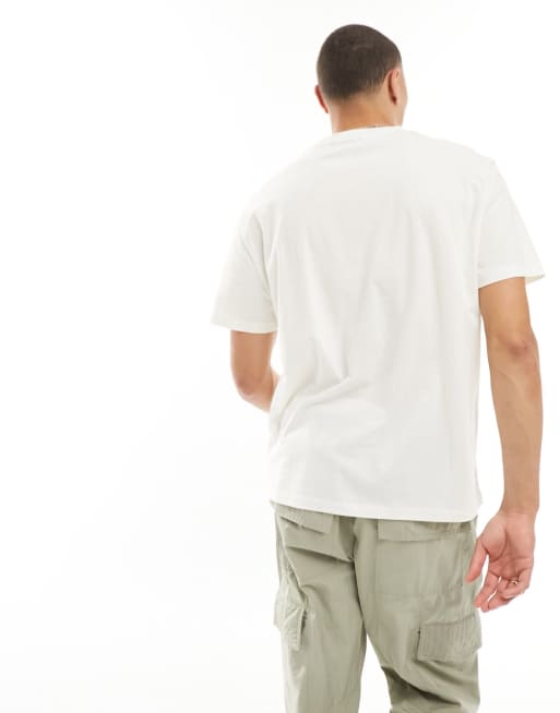 ASOS Design relaxed t-shirt in ecru with Colorado city print, 2 of 4