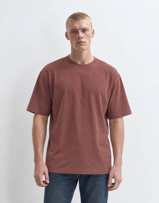 ASOS DESIGN relaxed t-shirt in red, 6 of 10
