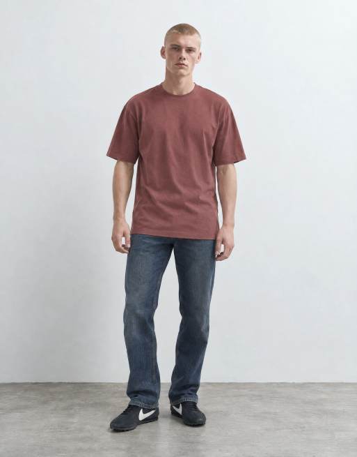 ASOS DESIGN relaxed t-shirt in red, 9 of 10