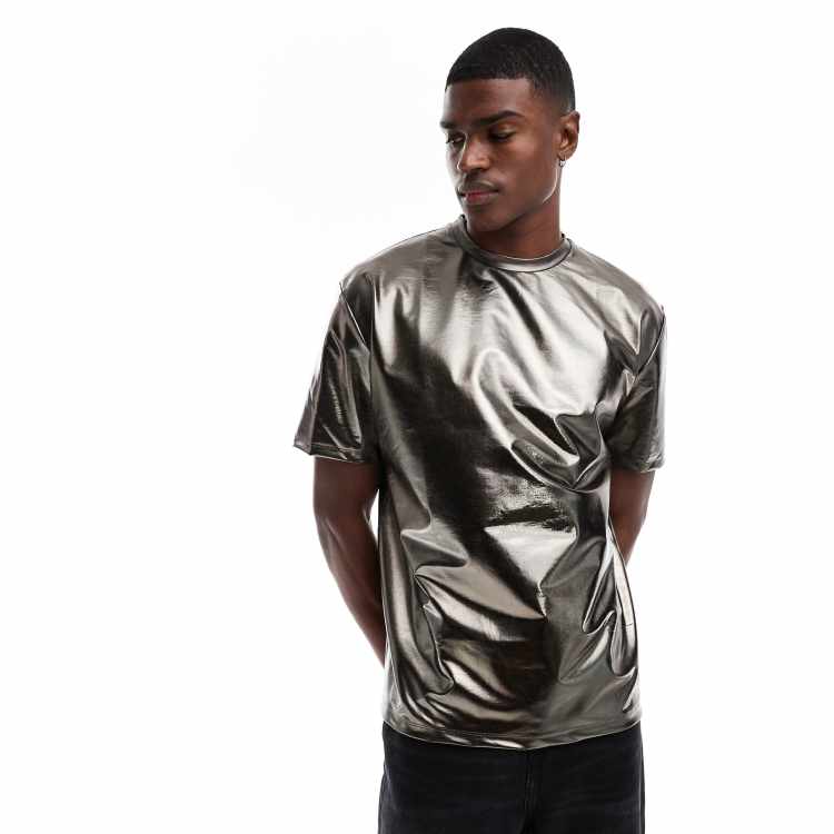 Grey 2024 metallic shirt