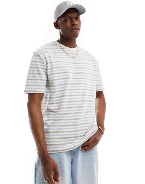 Striped T-Shirts for Men, Short & Long Sleeves