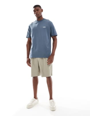 Asos Design Relaxed T-shirt With Cielo Graphic In Gray