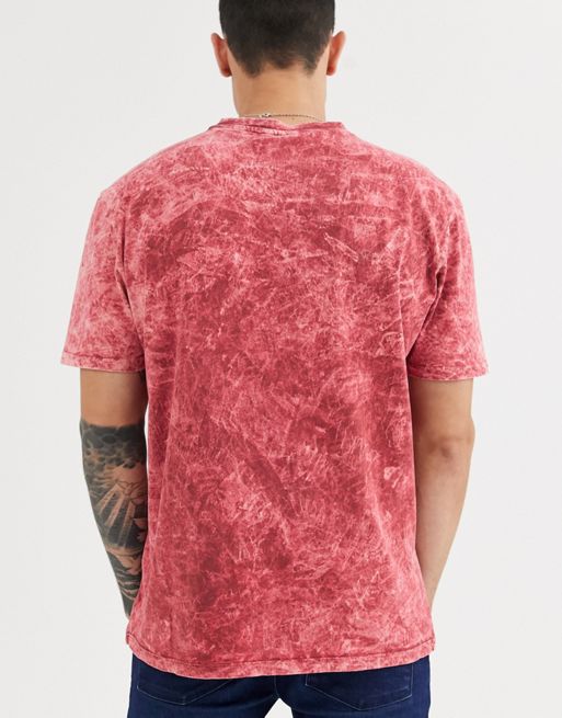 SASSYARRAY Premium Plain Super Combed Cotton T-Shirt with Bio Wash RED