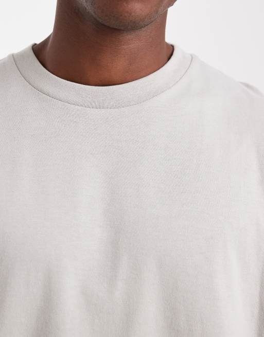 ASOS DESIGN relaxed t-shirt with street graphic in beige, 5 of 5