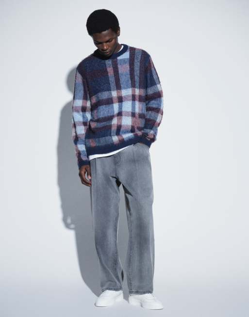 ASOS DESIGN relaxed tapered jeans in gray wash, 8 of 9