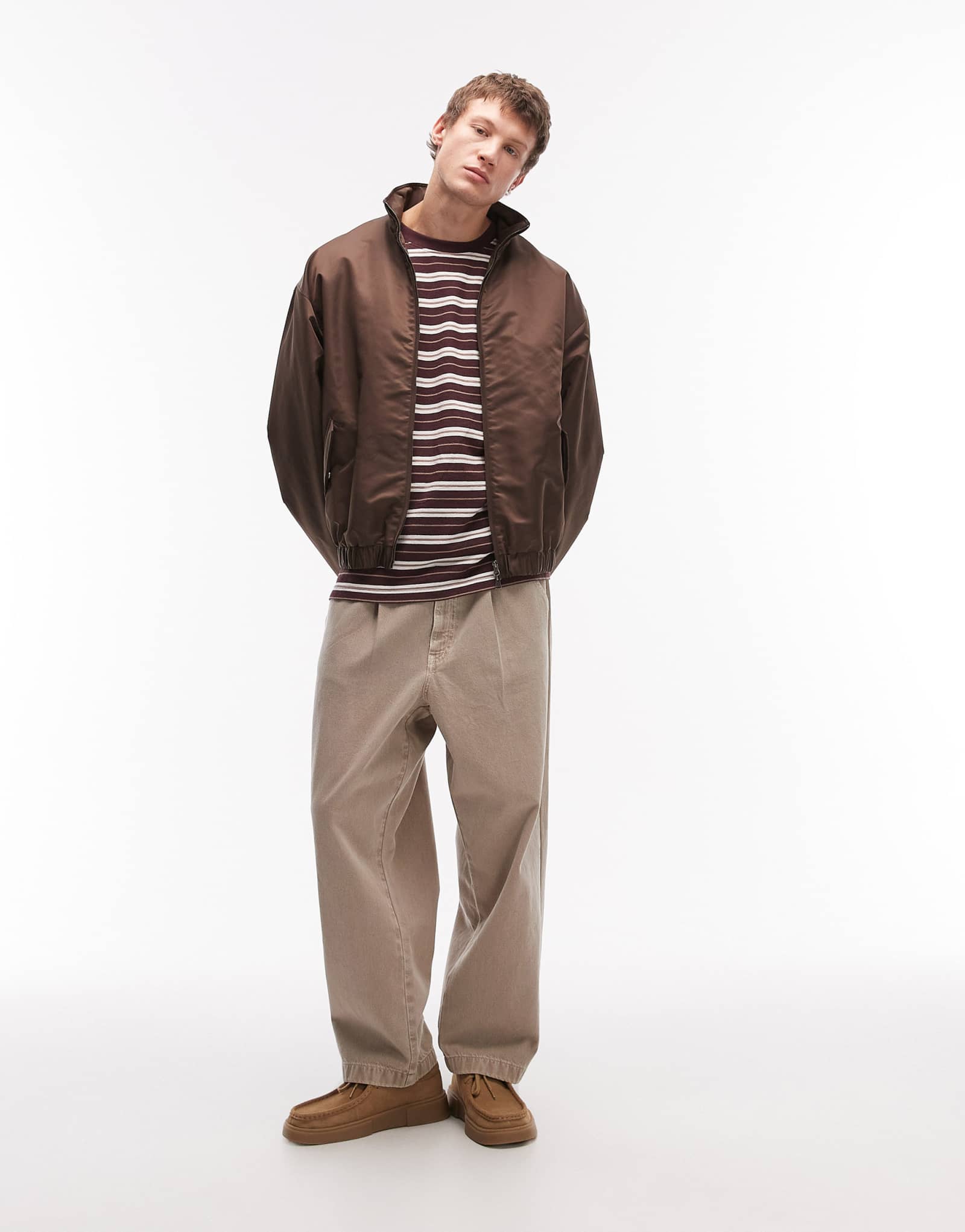 Непринужденные зауженные джинсы ASOS DESIGN цвета 