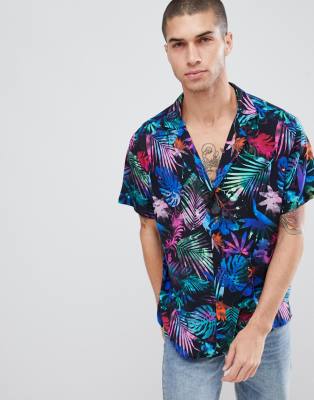 asos mens hawaiian shirt