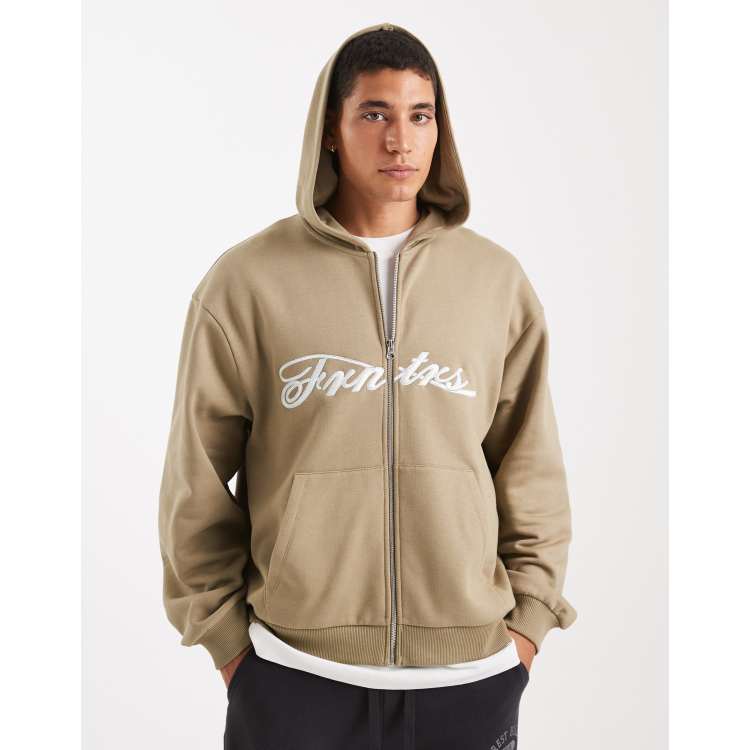 ジャケット・アウター vintage ozz on hoodie design zip jacket vintage ozz on hoodie design zip jacket