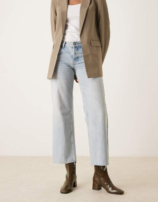 ASOS DESIGN – Relay – Elegante Stiefeletten in Olivgrün mit Absatz, 3 von 4