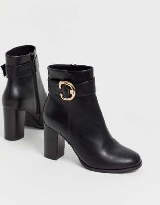 asos heeled ankle boots