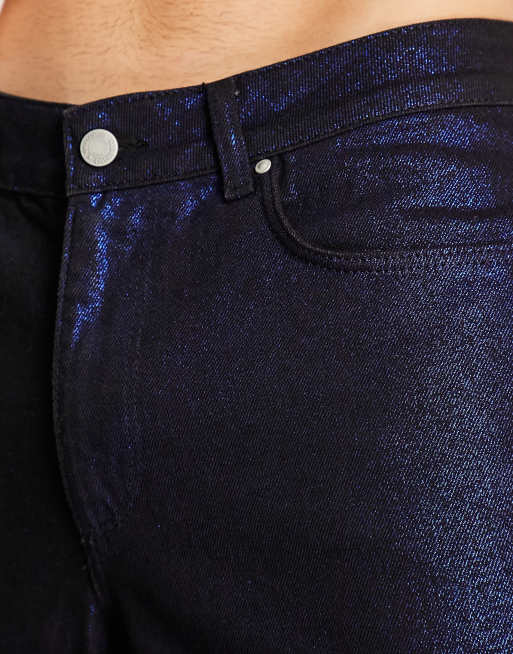 Blue glitter hot sale jeans