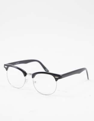 ASOS DESIGN retro fashion glasses in 