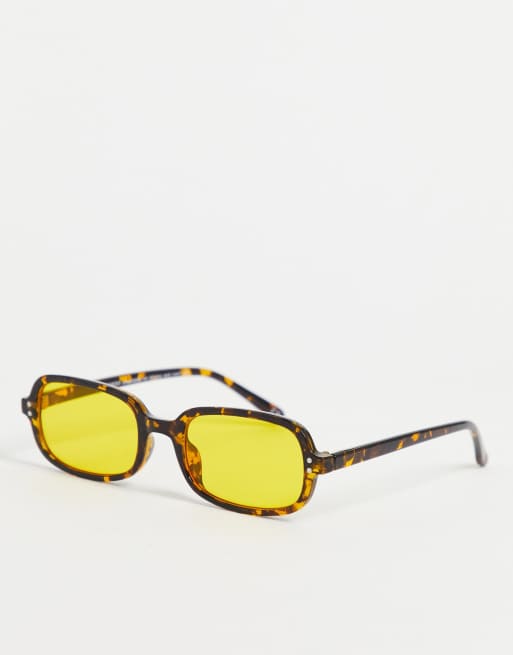 Yellow tortoise cheap shell glasses