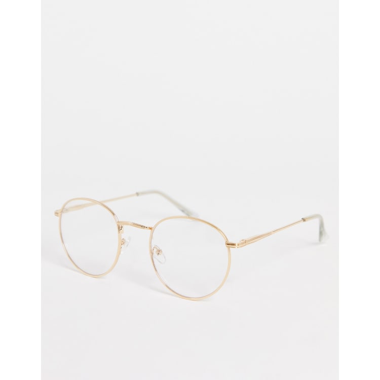 Round store fashion glasses