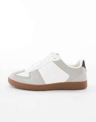 Asos Design Retro Sneakers In White