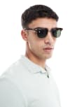 [ASOS DESIGN] ASOS DESIGN retro sunglasses in tortoiseshell-Brown No Size BROWN