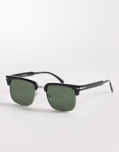 ASOS DESIGN - Retro zonnebril met zwart montuur - view 1