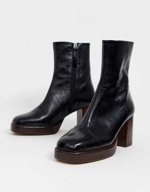 asos boots plateau