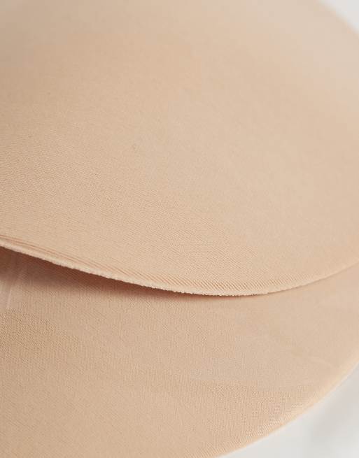 ASOS DESIGN reusable lifting nipple pasties in beige, 3 of 3
