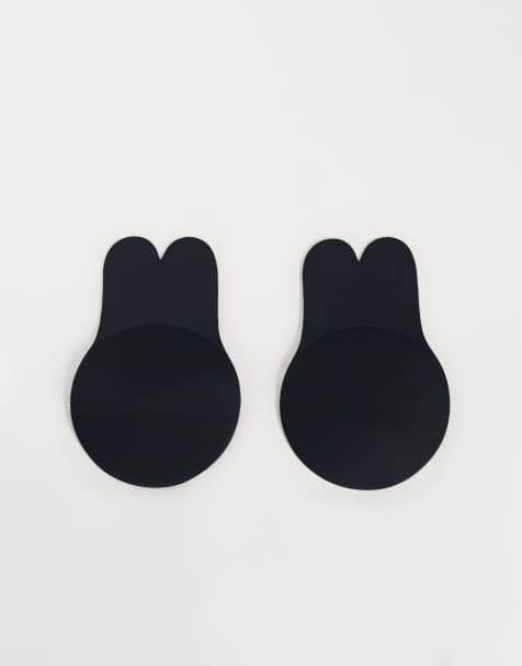 ASOS DESIGN reusable lifting nipple pasties in black - view 1