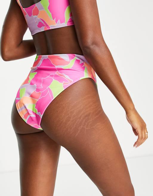 Pink best sale bikini asos