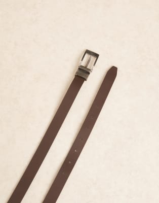 Asos Design Reversible Leather Belt