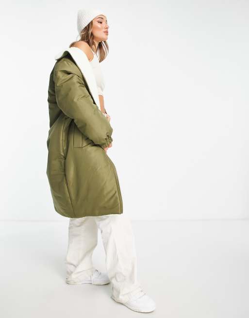 Borg parka hot sale