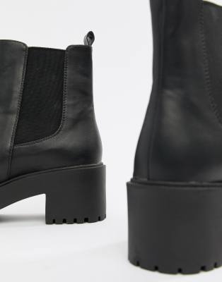 asos design revival chunky chelsea boots