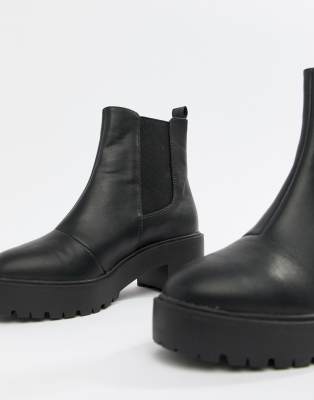 asos design revival chunky chelsea boots